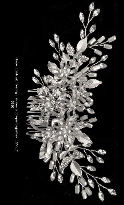 1st Class Bridal 5390 Silver Hair Accessory