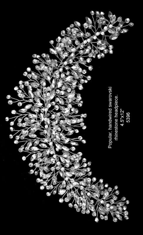 1st Class Bridal 5396 Silver Hair Accessory