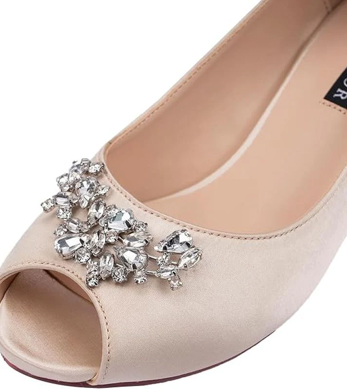 9 Private Collection Champagne Shoes - Image 2