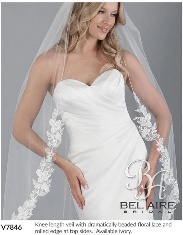 Bel Aire Size 48" V7846 Ivory Veil