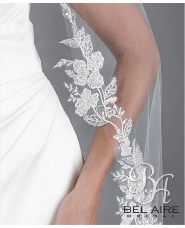 Bel Aire Size 48" V7846 Ivory Veil - Image 2