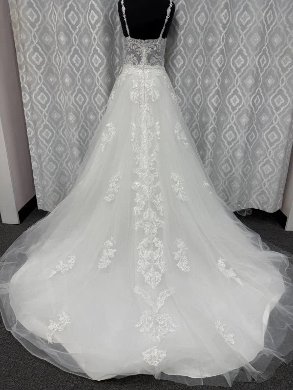 Size 12 Bridal Sense 6132 Ivory Gown - Image 3