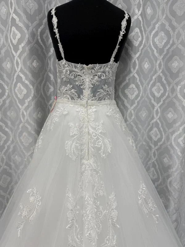Size 12 Bridal Sense 6132 Ivory Gown - Image 4
