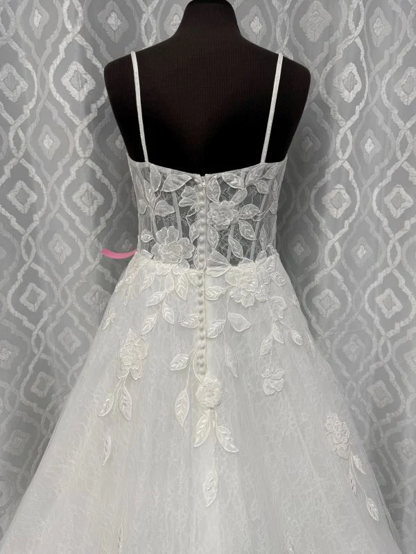 Bridal Sense Size 14 6188NC Ivory Gown - Image 3