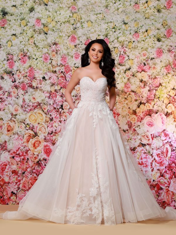 Bridal Sense Size 18 6117NU Ivory/Nude Gown