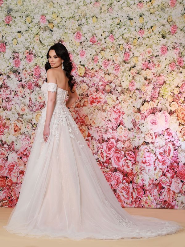 Bridal Sense Size 18 6117NU Ivory/Nude Gown - Image 3