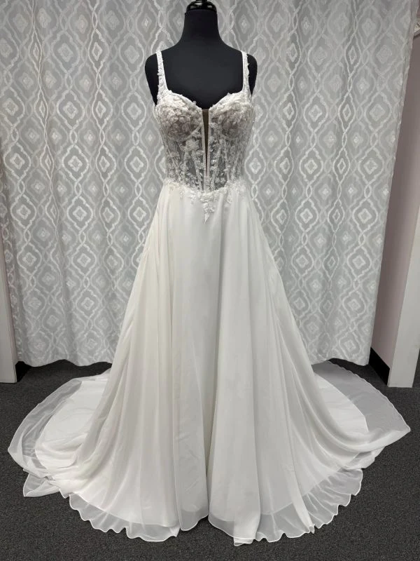 Bridal Sense Size 20 6196NU Ivory/Nude Gown