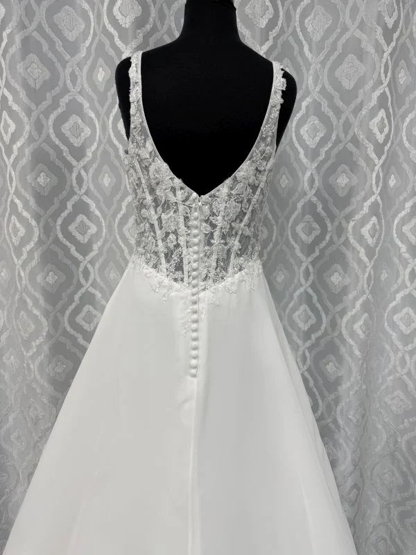 Bridal Sense Size 20 6196NU Ivory/Nude Gown - Image 4