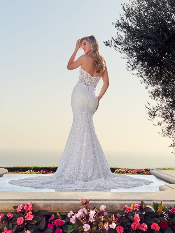 Casablanca Size 16 2448 Jocelyn Champagne/Ivory/Silver Gown - Image 2