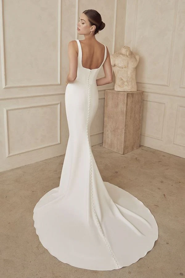 Casablanca Size 18 LE147 Dimitra Ivory Gown - Image 3