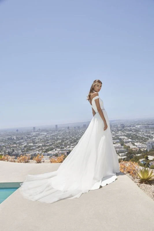 Casablanca Size 6 LE119 Bondi Ivory Gown - Image 5