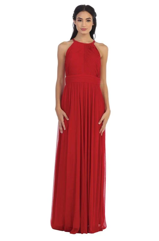 Cindy Collection Size S 1395 Red Bridesmaid Dress