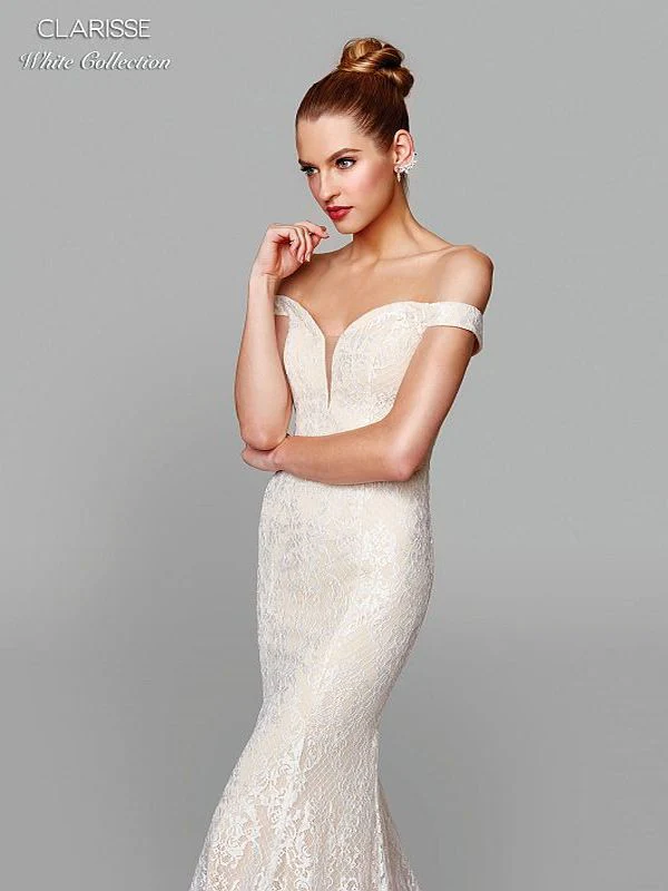 Clarisse Size 24 600109 Ivory/Nude Informal
