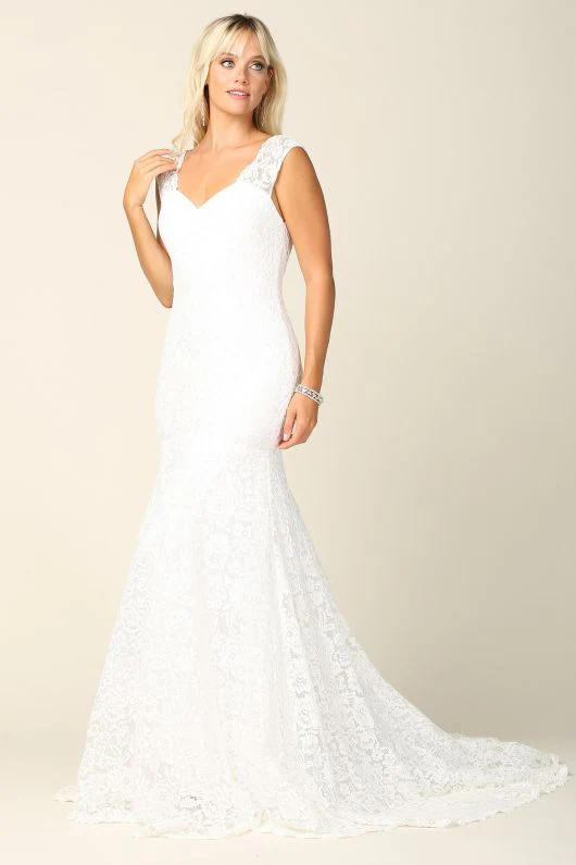 Eva Size 3XL 3416 Off White Gown - Image 2