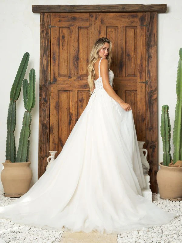 Eva Size 3XL 5262 Ivory/ Champagne Gown - Image 3
