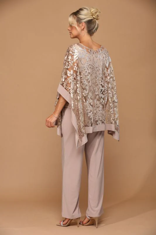 Eva Size L 3443 Cocoa Mother of Bride Dress - Image 2