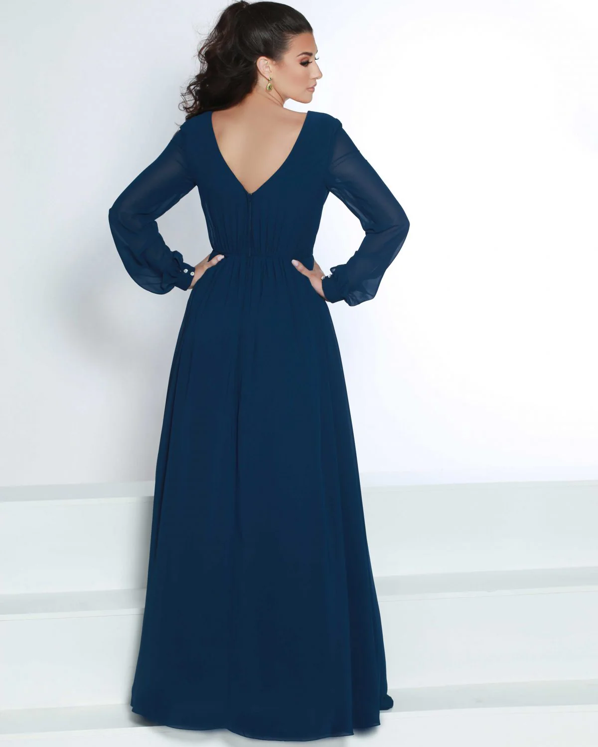 Kanali K Size 8 1766 Charcoal Bridesmaid Dress - Image 2