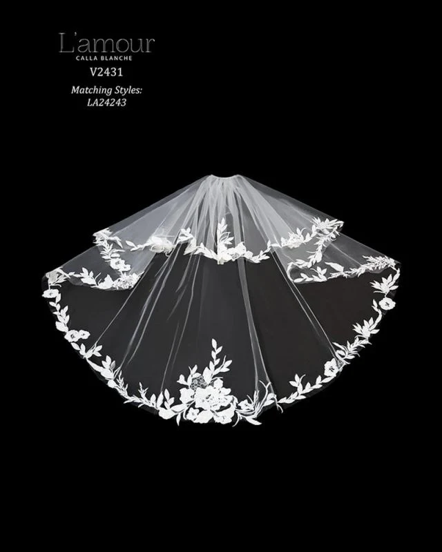 L'amour Size 41" V2431F Ivory Veil
