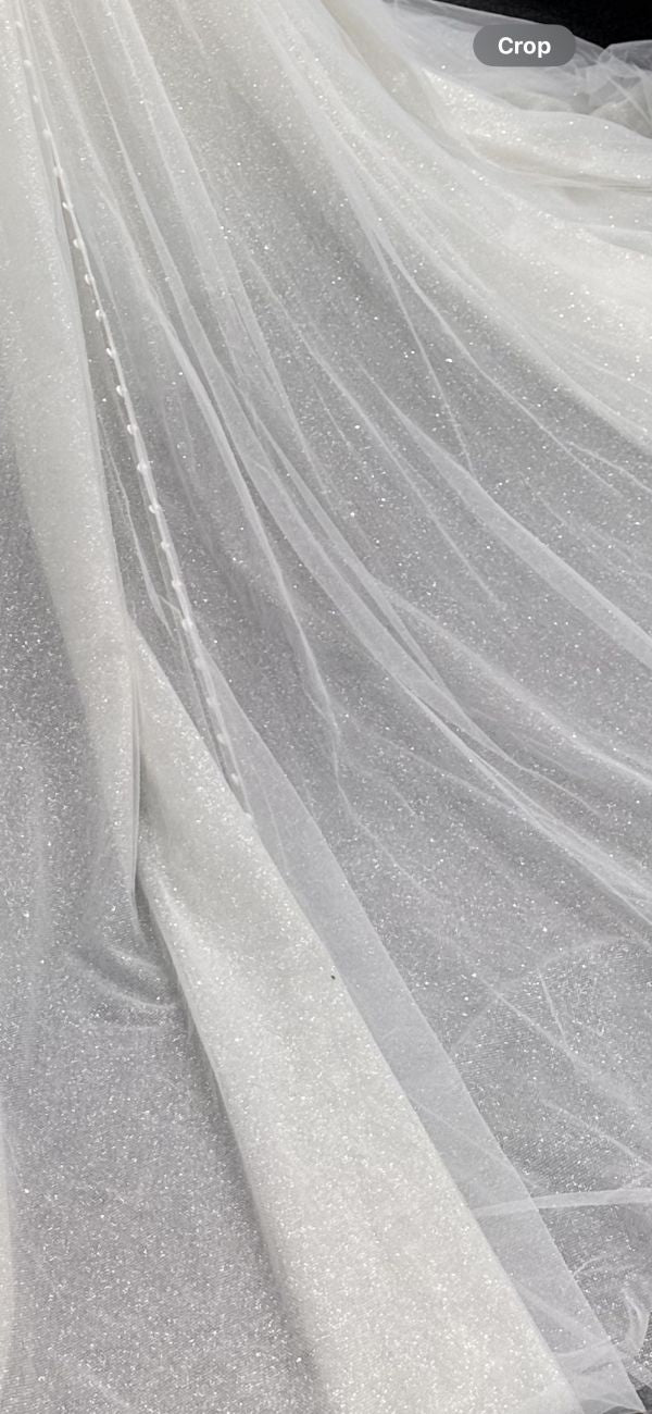 Size 18 Madison James MJ614 Ivory Gown - Image 5