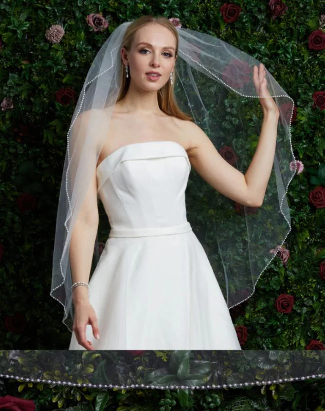 Marionat 6044 Ivory Size 42" Veil