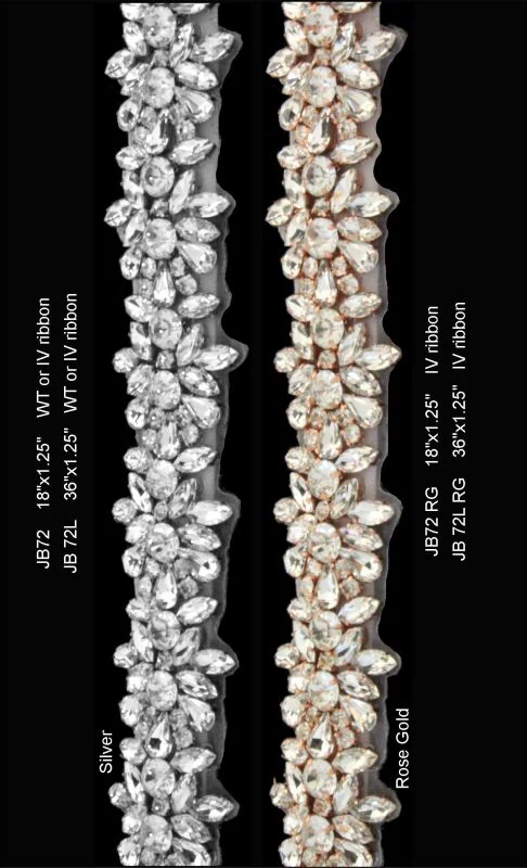 Rose Gold Rhinestone JB72 Belt