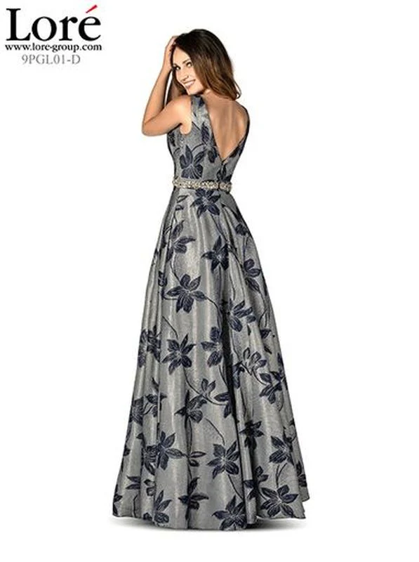 Lore Size 0 9PGL01-D Navy Mother of Bride Dress - Image 5