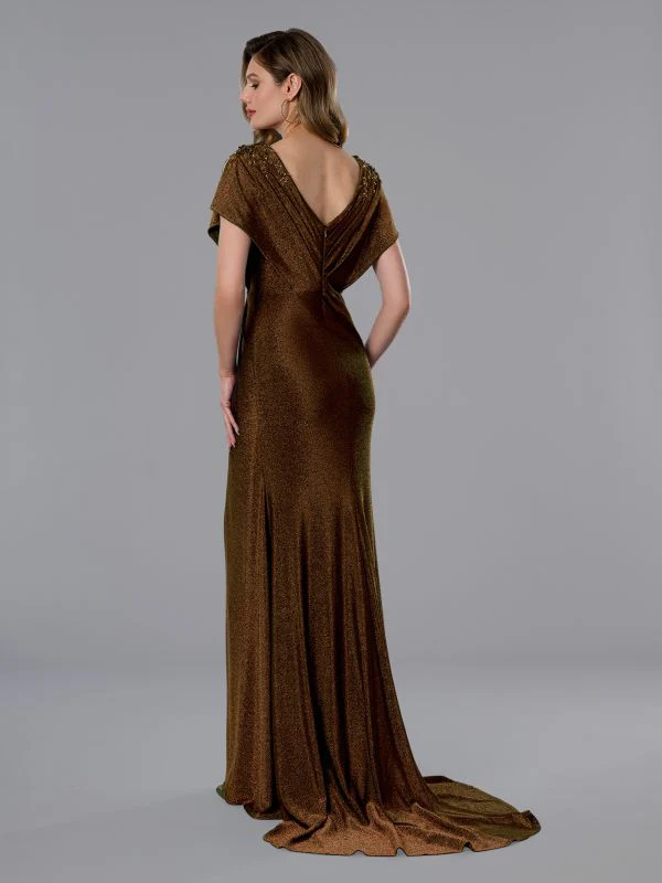 Stella Couture Size 10 25350 Blue Mother of Bride Dress - Image 2