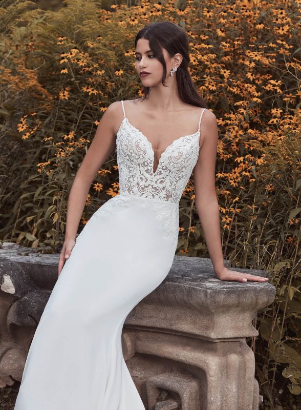 Calla Blanche Size 12 121118 Bethany Ivory Gown - Image 2