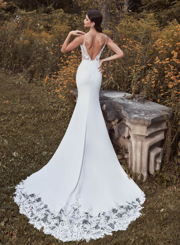 Calla Blanche Size 12 121118 Bethany Ivory Gown - Image 4