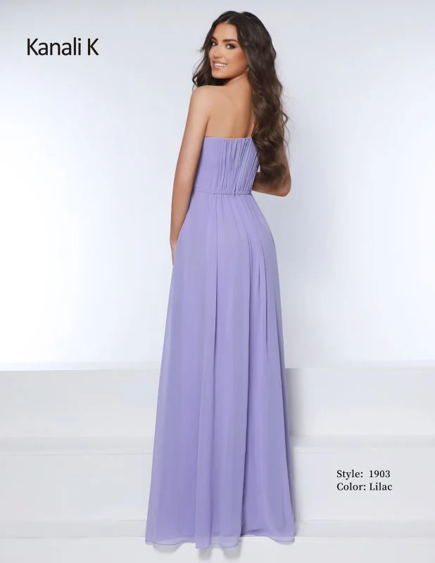 Kanali K Size 12 1903 Lilac Bridesmaid Dress - Image 2