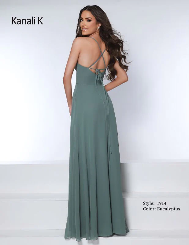 Kanali K Size 12 1914 Eucalyptus Bridesmaid Dress - Image 2