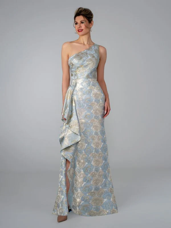 Size 12 Stella Couture 26315 Blue Mother of Bride Dress