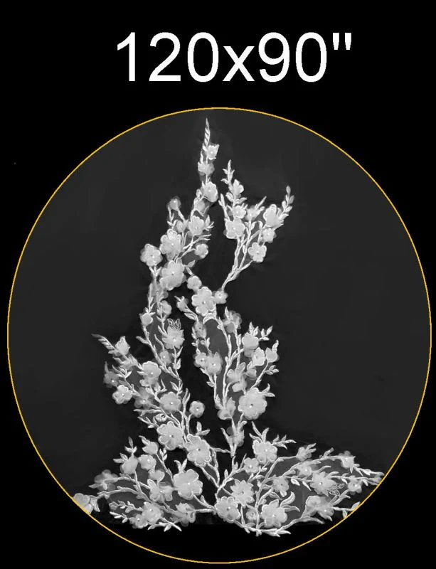 1st Class Bridal Size 120" 3257R Ivory Veil - Image 2