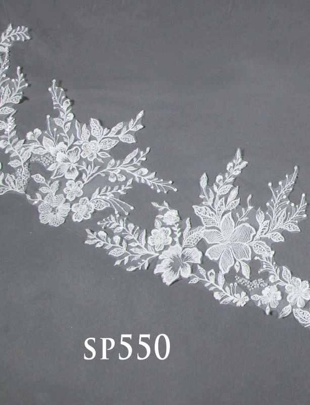 Size 120" Giselle SP550 Ivory Veil - Image 2