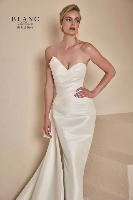 BLANC Size 14 B25113 Neve Ivory Gown - Image 2