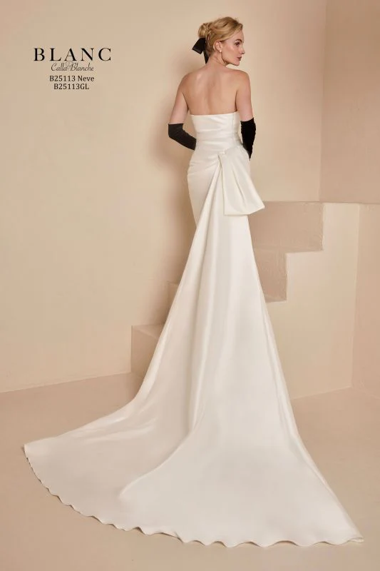 BLANC Size 14 B25113 Neve Ivory Gown - Image 3