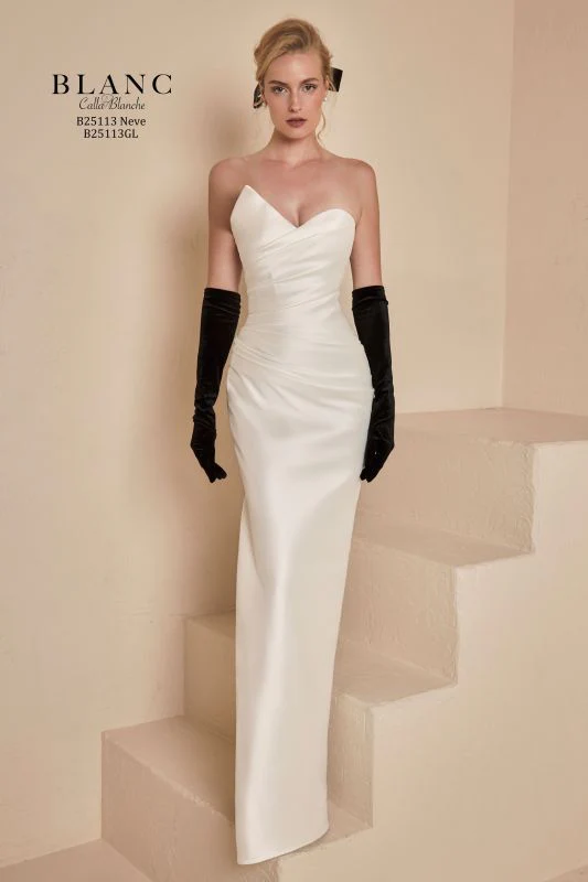 BLANC Size 14 B25113 Neve Ivory Gown - Image 4