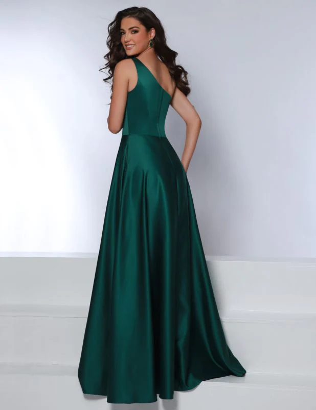 Kanali K Size 14 1901 Hunter Green Bridesmaid Dress - Image 2