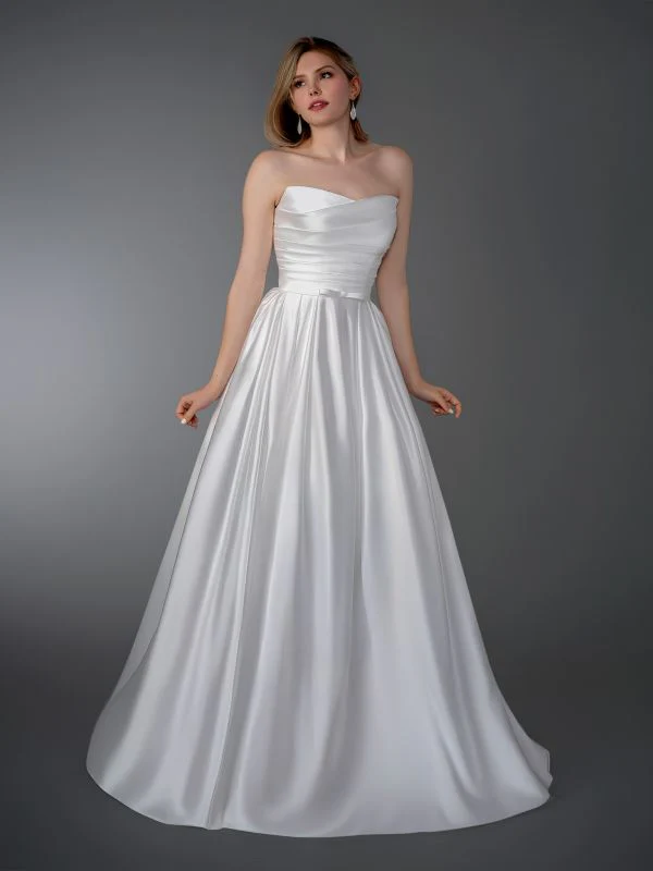 Size 14 Stella Couture 26815 Off White Gown