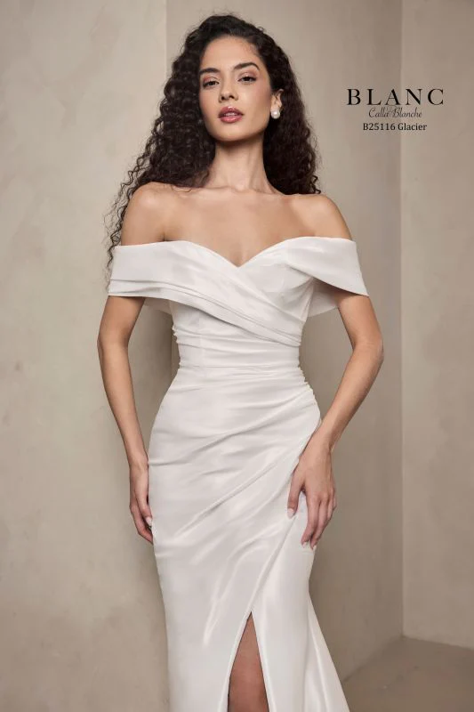 BLANC Size 16 B25116 Glacier Ivory Gown - Image 2