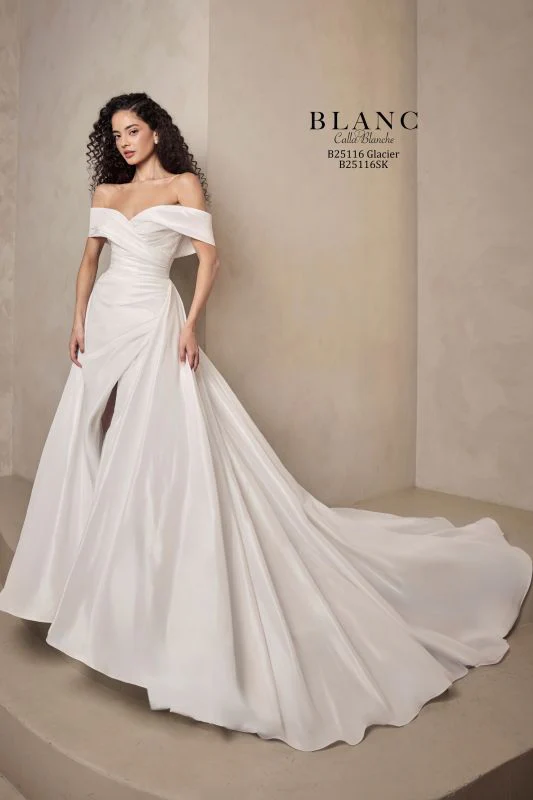 BLANC Size 16 B25116 Glacier Ivory Gown - Image 3