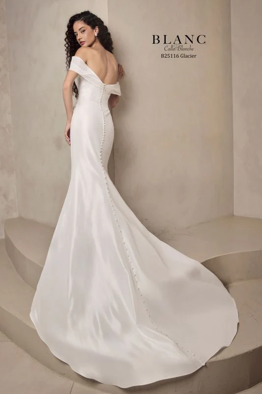 BLANC Size 16 B25116 Glacier Ivory Gown - Image 4