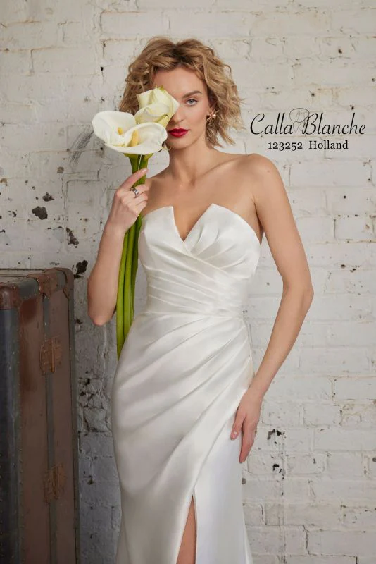 Calla Blanche Size 16 123252 Holland Ivory Gown - Image 2
