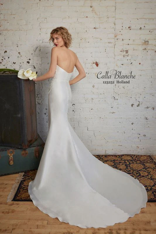 Calla Blanche Size 16 123252 Holland Ivory Gown - Image 3