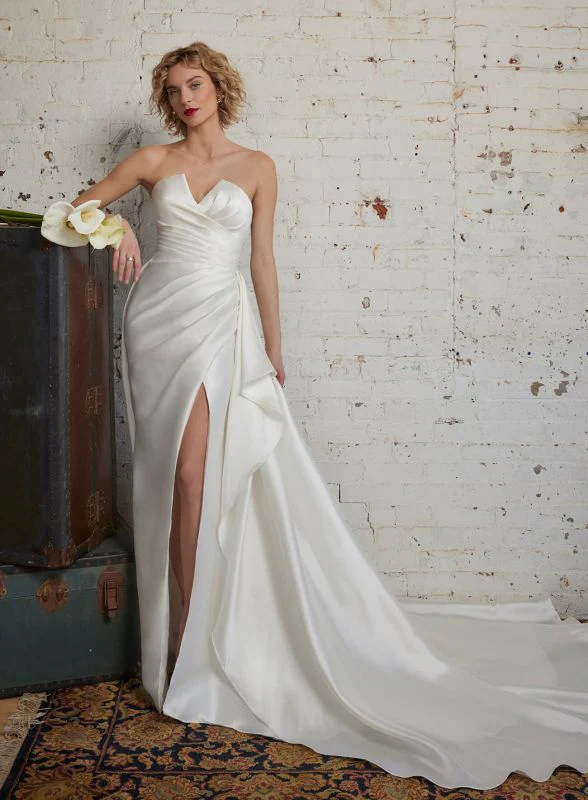 Calla Blanche Size 16 123252 Holland Ivory Gown - Image 4