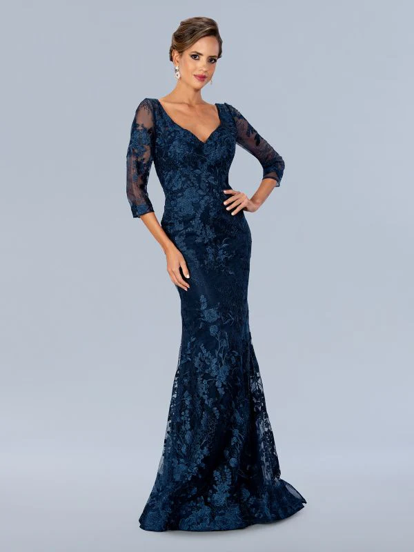 Size 16 Stella Couture 22361 Charcoal Mother of Bride Dress - Image 3