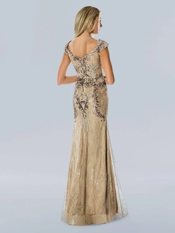 Size 16 Stella Couture 23357 Rose Mother of Bride Dress - Image 3