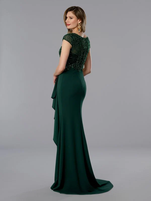 Stella Couture Size 16 25364 Hunter Green Mother of Bride Dress - Image 2