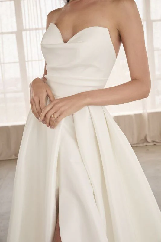 Casablanca Size 18C LE156 Lorraine Ivory Gown - Image 3