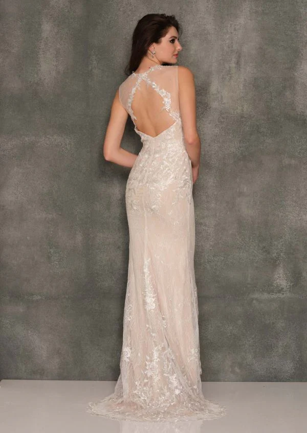 Dave & Johnny Size 18 10451 Ivory/Champagne Informal - Image 2